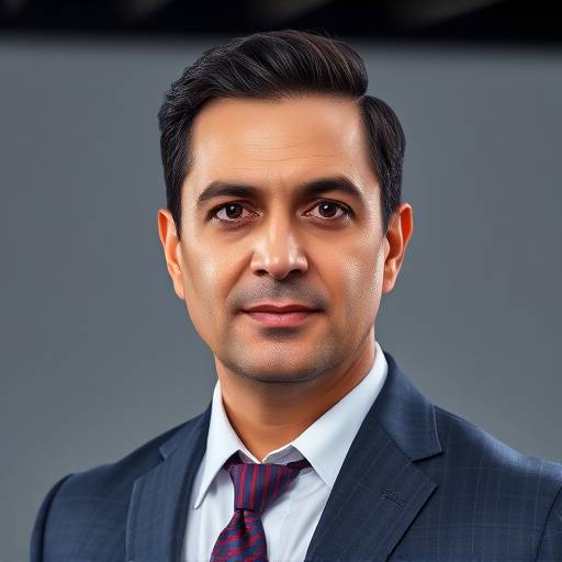 Imagen del presentador del noticiero Noticias Andes, Juan Pérez